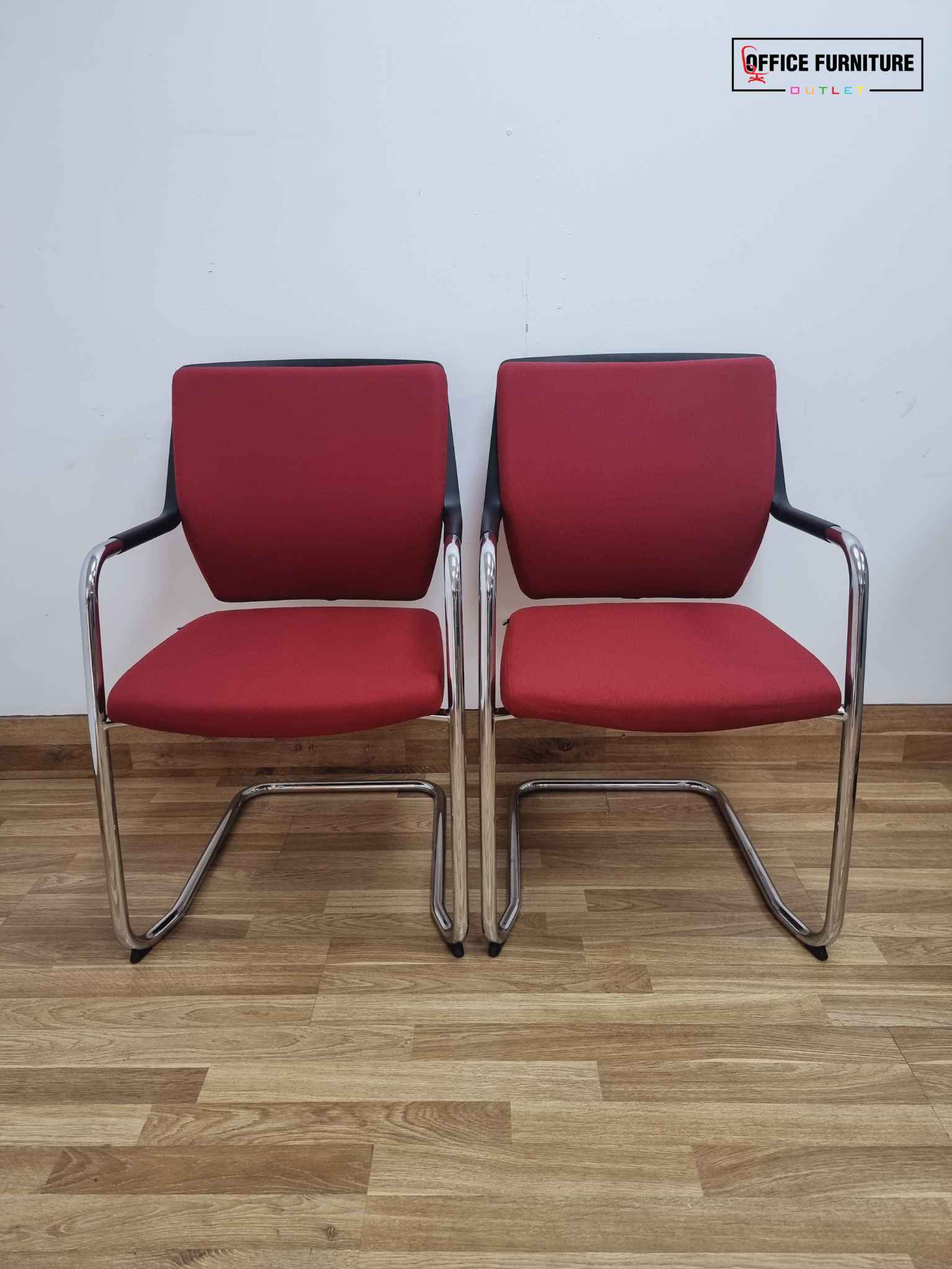 Sedus Cantilever Office Chairs - Set of Two