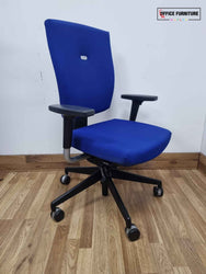 Blue Senator Sprint Operator Chair - Black Base (SC88)