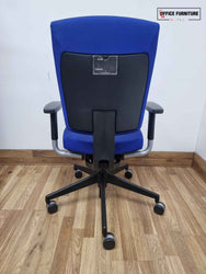 Blue Senator Sprint Operator Chair - Black Base (SC88)