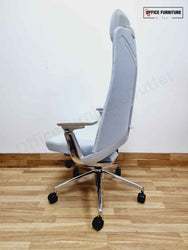 Brand New YUCAN Premium Office Chair - Light Blue/Grey