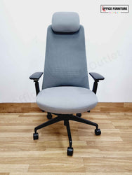 Brand New YUCAN Premium Office Chair - Light Grey/Black