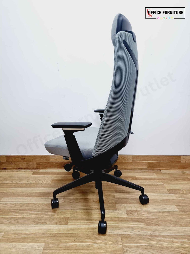 Brand New YUCAN Premium Office Chair - Light Grey/Black