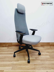 Brand New YUCAN Premium Office Chair - Light Grey/Black