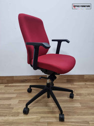 Red Verco Profile Swivel Office Chair