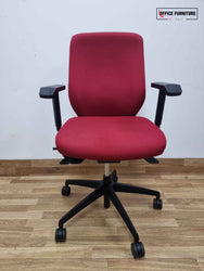 Red Verco Profile Swivel Office Chair