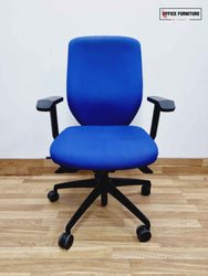 Deep Blue Verco Profile Swivel Office Chair (SC79)