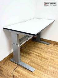 Electric Height Adjustable Desk with Switch (160cm x 80cm)