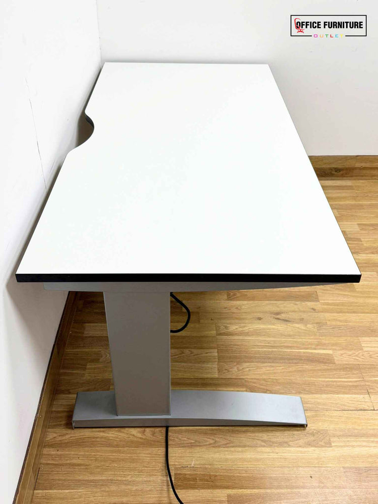 Electric Height Adjustable Desk with Switch (160cm x 80cm)