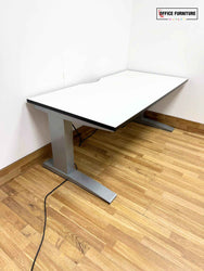 Electric Height Adjustable Desk with Switch (160cm x 80cm)