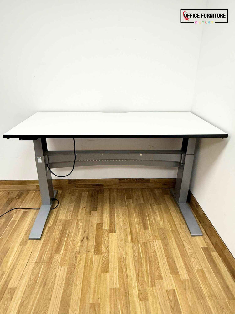 Electric Height Adjustable Desk with Switch (160cm x 80cm)