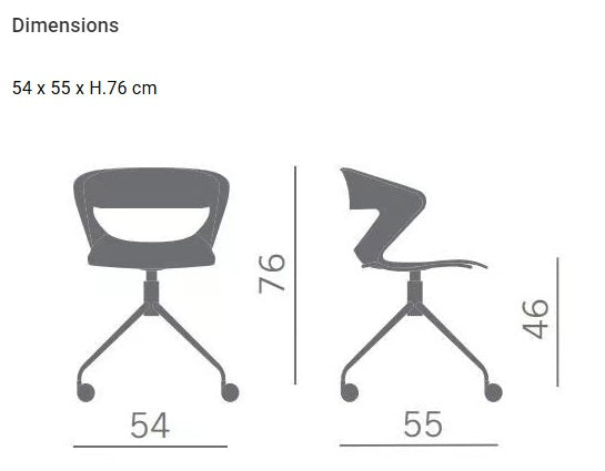 Kicca By Kastel Office Swivel Chair