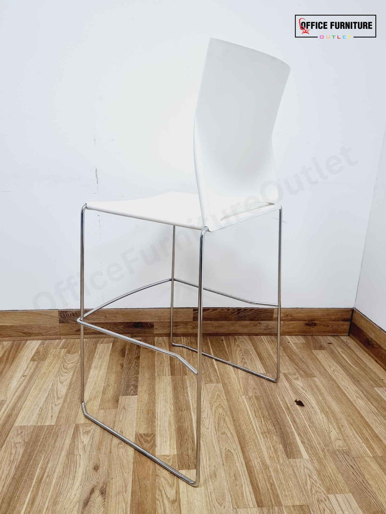 Set of Two Connection Stackable Bar Stools