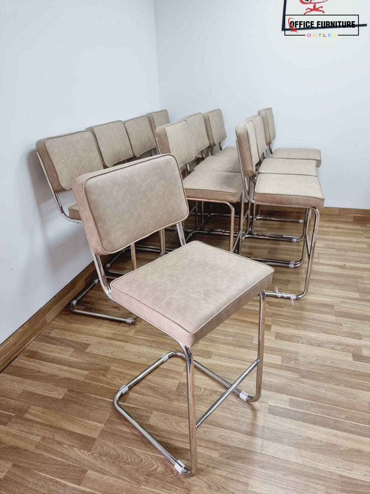 Stylish Stone Coloured Bar Stool