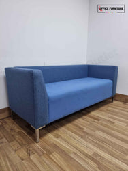 Three-Seater Blue Sofa