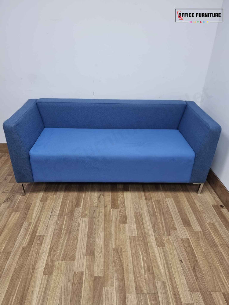 Three-Seater Blue Sofa