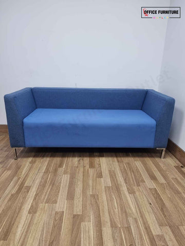 Three-Seater Blue Sofa