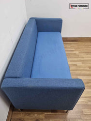 Three-Seater Blue Sofa