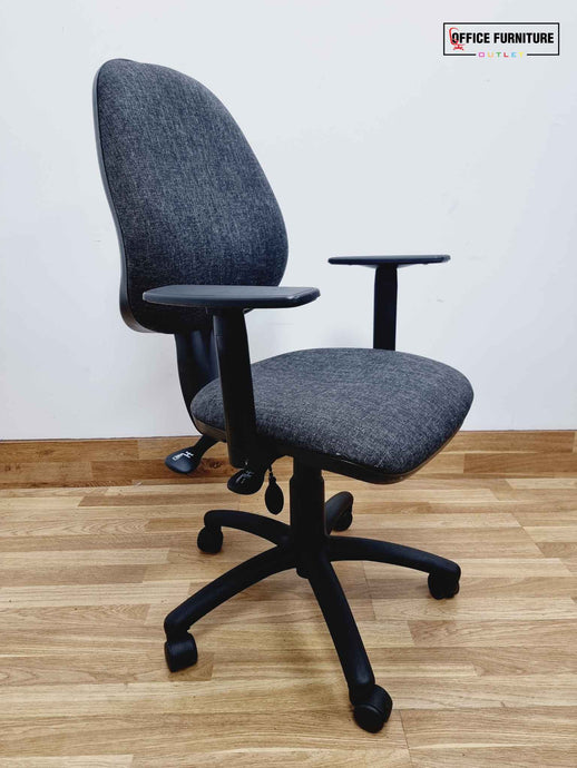 Grey Office Swivel Chair *SALE ITEM*