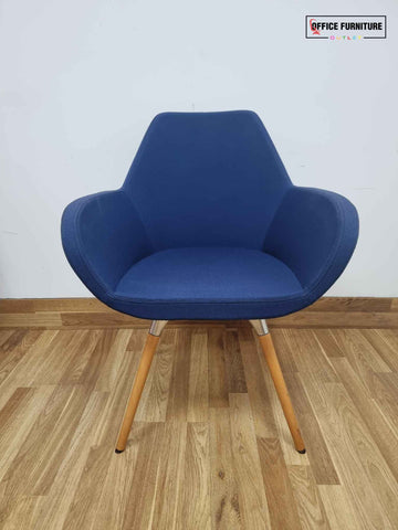 Profim Fan 10HW Tub Style Arm Chair - Blue - Single Chair