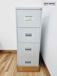 Four Drawer Filing Cabinet – Grey