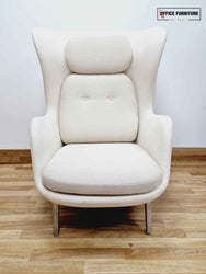 Fritz Hansen Ro Arm Chair - Cream