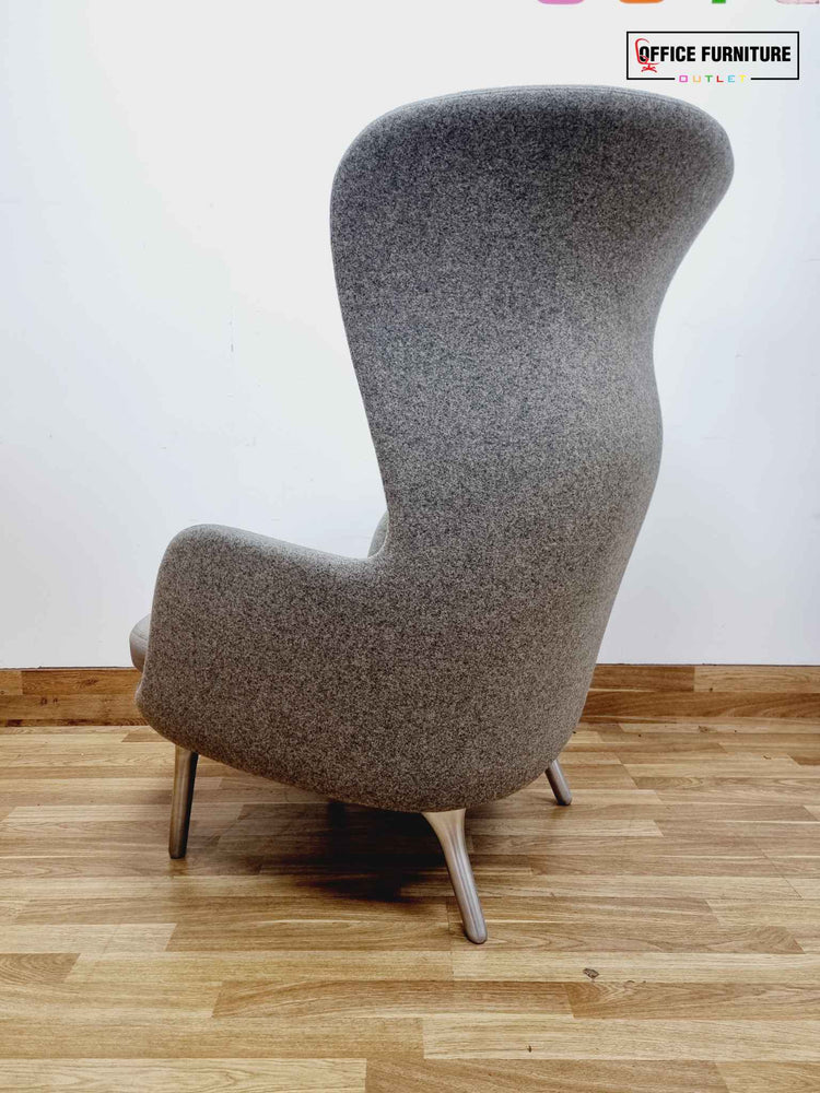 Fritz Hansen Ro Arm Chair - Grey