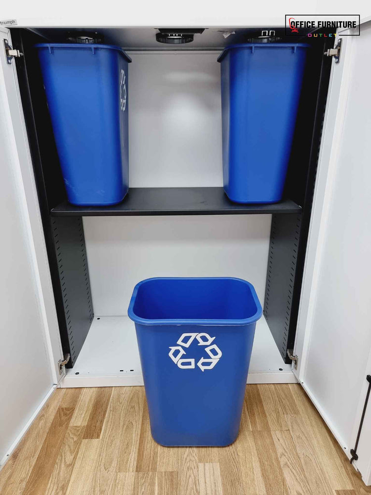 Triumph Waste Sorting Cabinet - Recycling Station