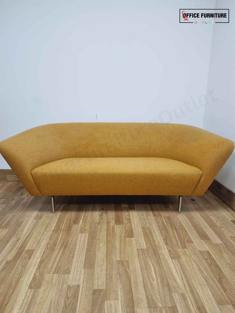 Three Person Mustard Sofa