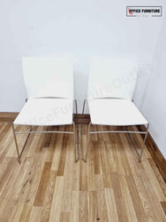 Set of Two Connection Stackable Chairs