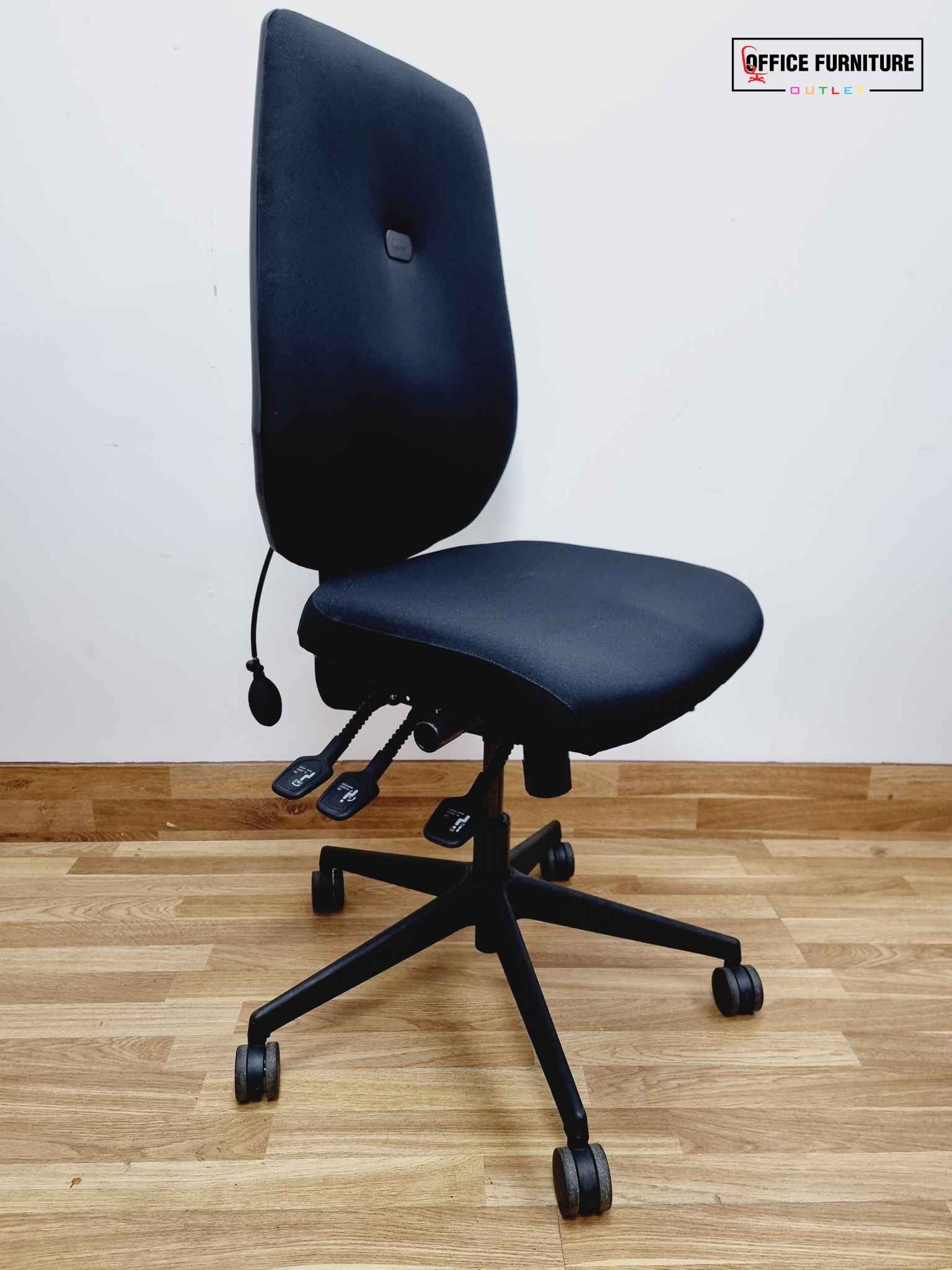 Posturite Positiv Armless Office Swivel Chair