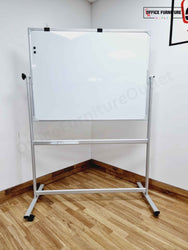 Whiteboard On Stand Double Sided Magnetic (120CM X 90CM)  (A)