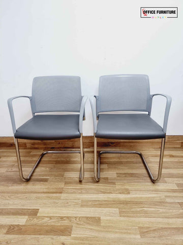 Boss Design Mars Cantilever Armchair - Set of Two