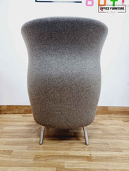 Fritz Hansen Ro Arm Chair - Grey