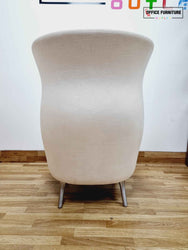 Fritz Hansen Ro Arm Chair - Cream