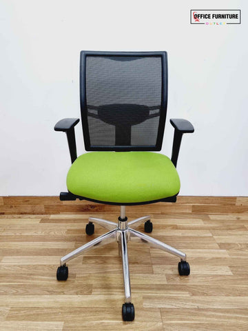 Lime Green Elite Mesh Back Office Operator Chair