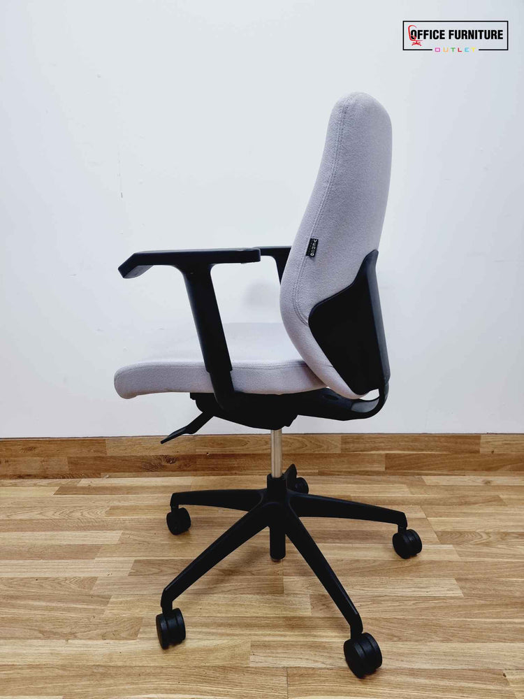 Light Grey Verco Swivel Office Chair