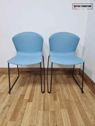 Whass Stackable Chairs By Actiu - Set of Ten