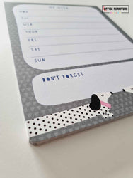 Weekly Planner Pad - Sausage Dogs (WP02)