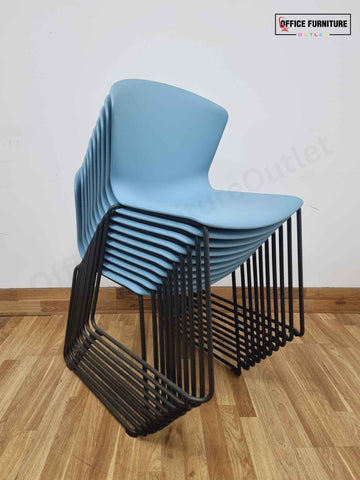 Whass Stackable Chairs By Actiu - Set of Ten