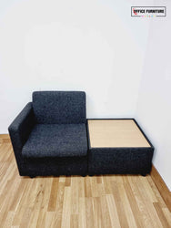 Compact Reception Sofa & Coffee Table Set