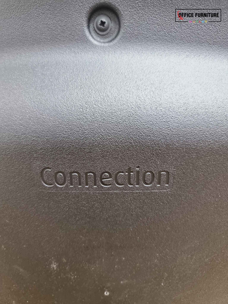 Connection Branded Metallic Cream Visitor Chairs (Pairs)