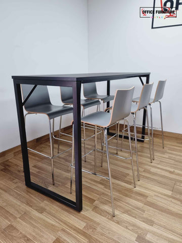 Arc Poseur Table - High Canteen Bar Table