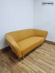 Three Person Mustard Sofa