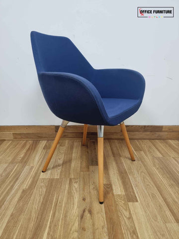 Profim Fan 10HW Tub Style Arm Chair - Blue - Single Chair