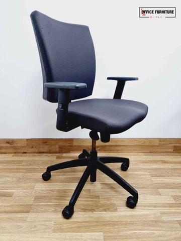 Connection Office Swivel Chair - Dark Grey (SC81)